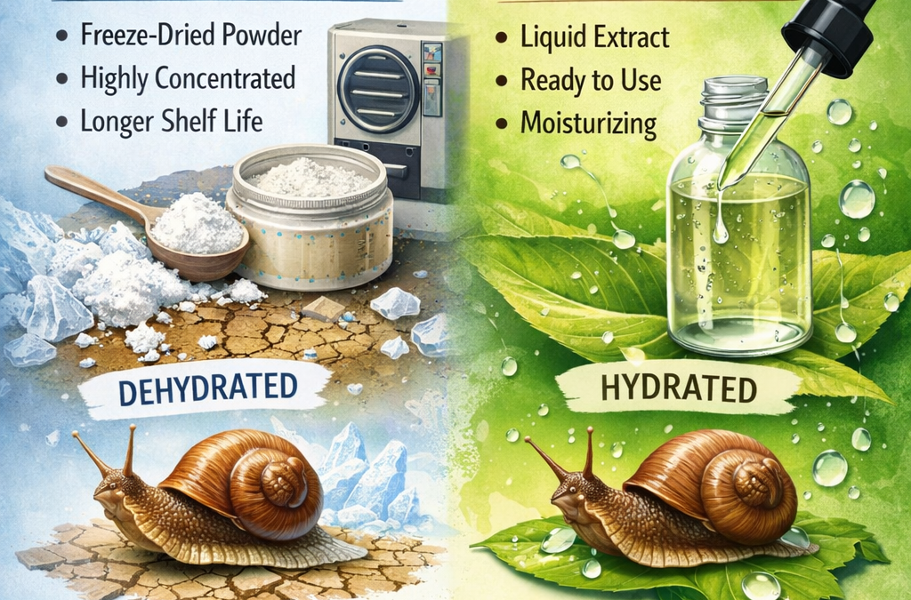 How to Use Lyophilized Snail Mucin Powder