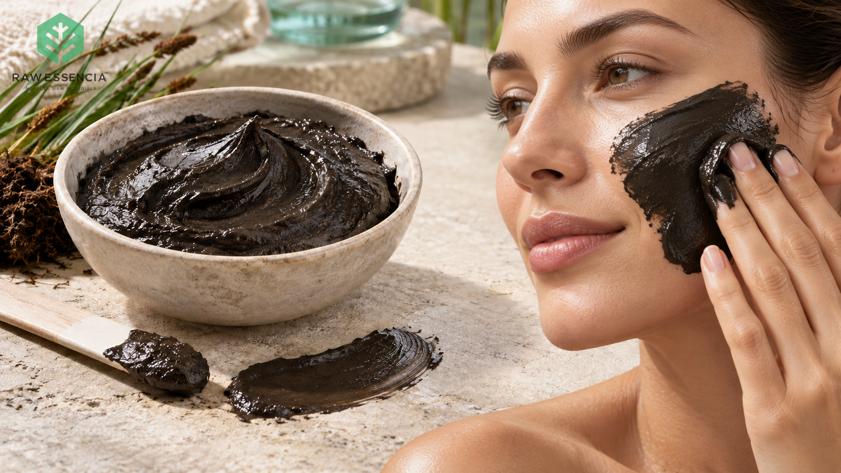 Torreblanca Cosmetic Moor Mud supplied as a professional cosmetic raw material from Spain